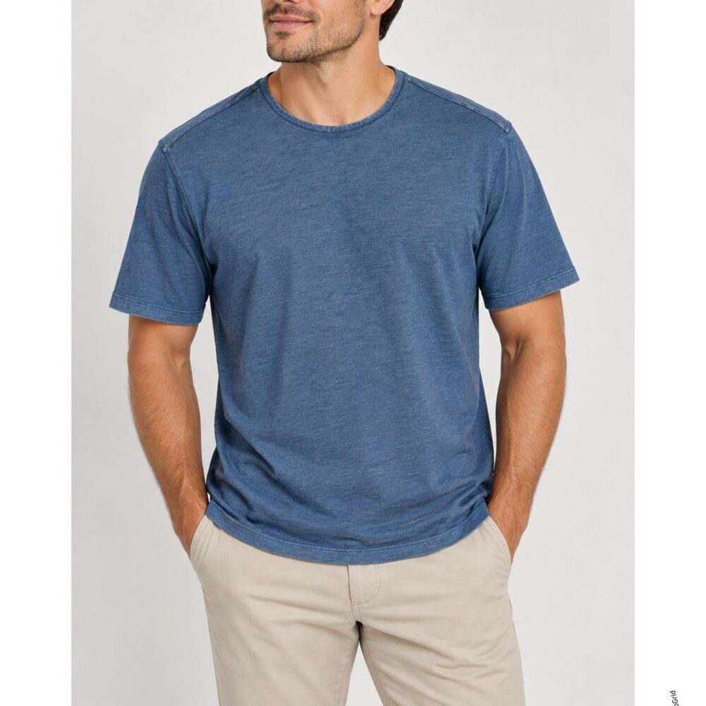 Lululemon Blue Short Sleeve Athletic Tee Large Men
